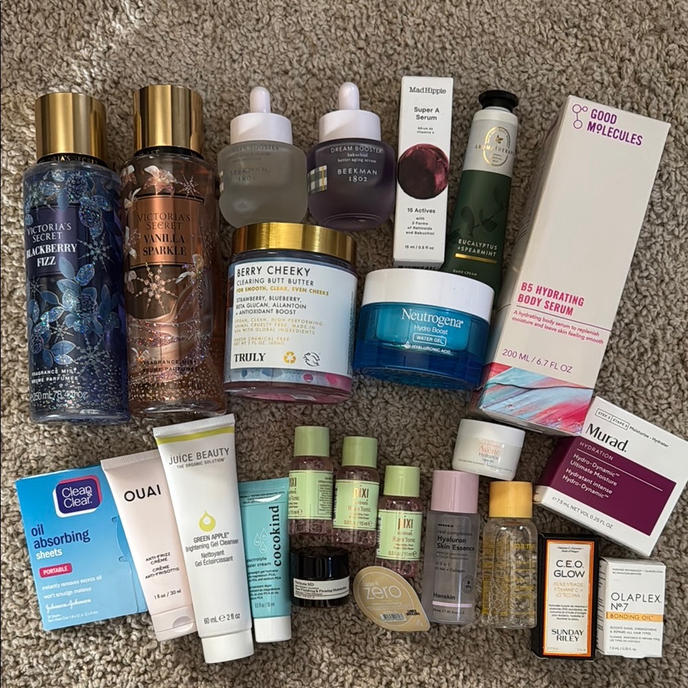 Victoria's Secret Body Mist and Skincare Set